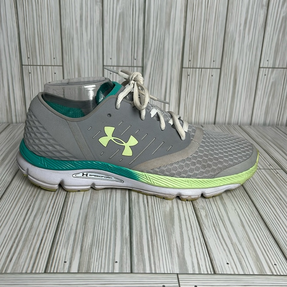 Under Armour Women’s Speedform Intake Gray Running Shoes Sneakers Size 11‎